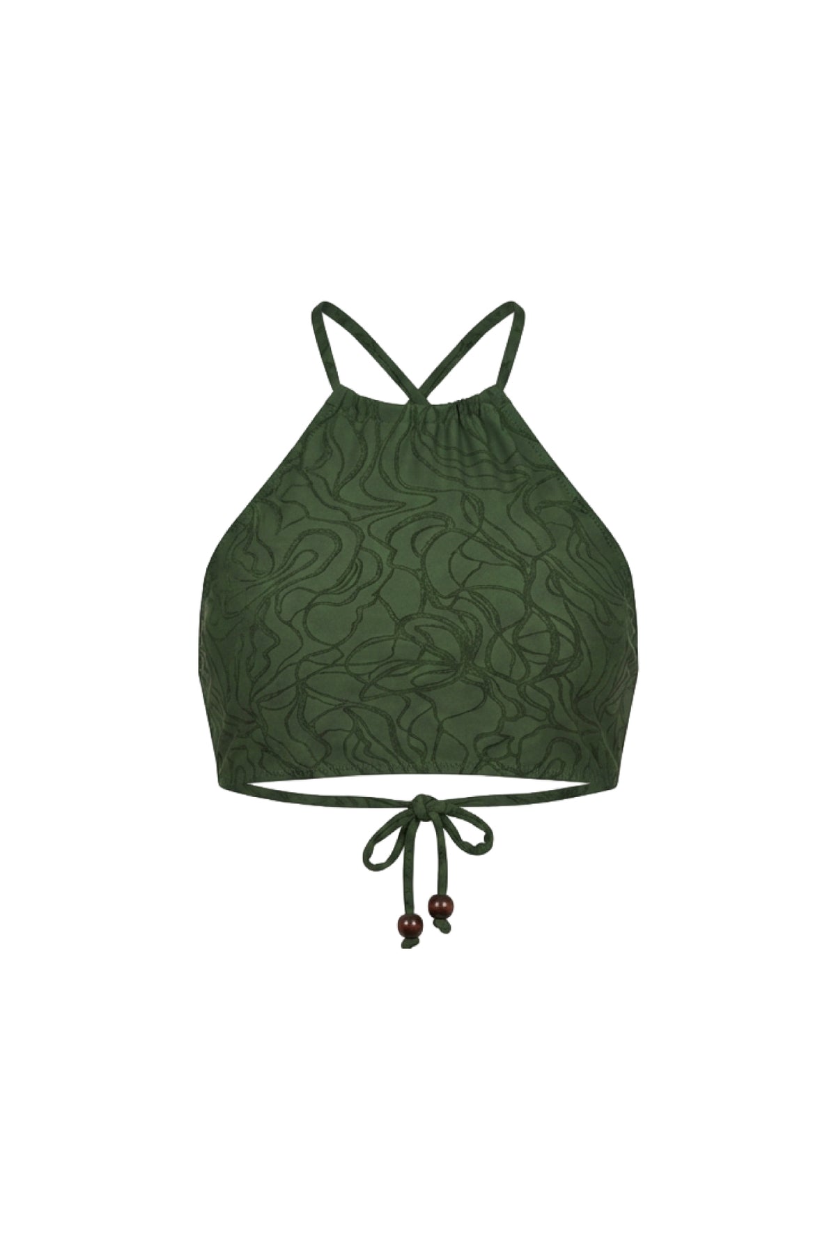 Terra / Palm Moss - Halter Top